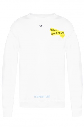 Sweatshirt with printed lettering, zdjęcie 1 Sweatshirt with printed lettering od Off White